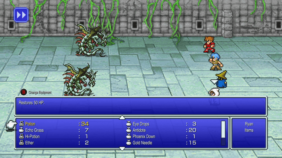 The party uses fire and holy magic to dispatch the Dragon Zombies