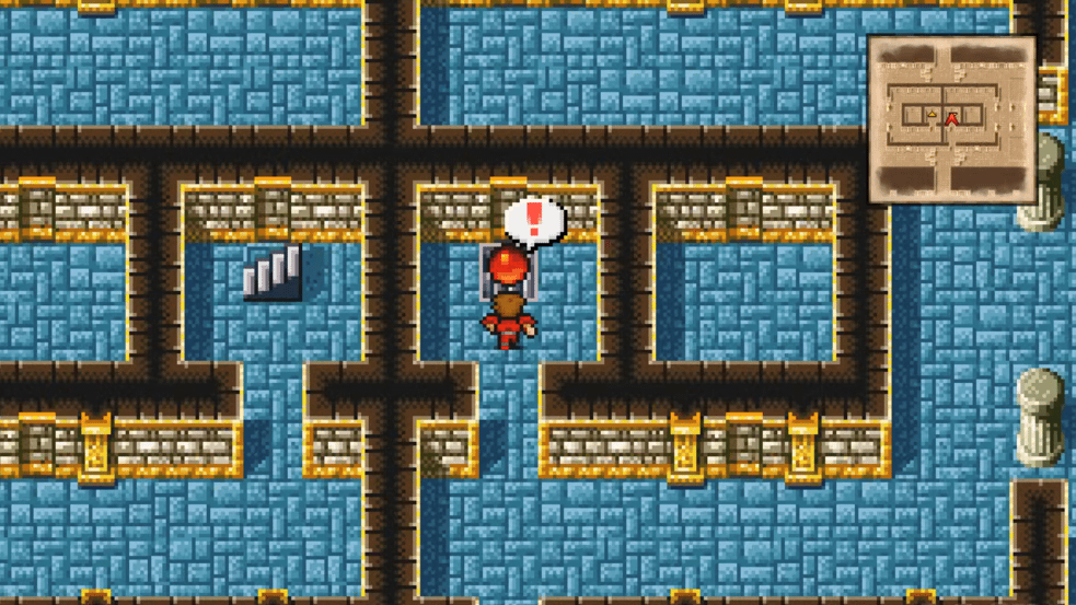 Marilith awaits the party on the second basement floor of the past Chaos Shrine