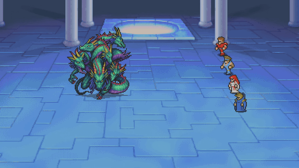 The party endures Tiamat's fierce elemental barrage