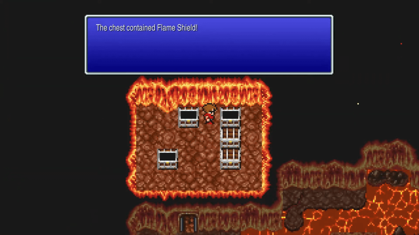 Location of Flame Shield