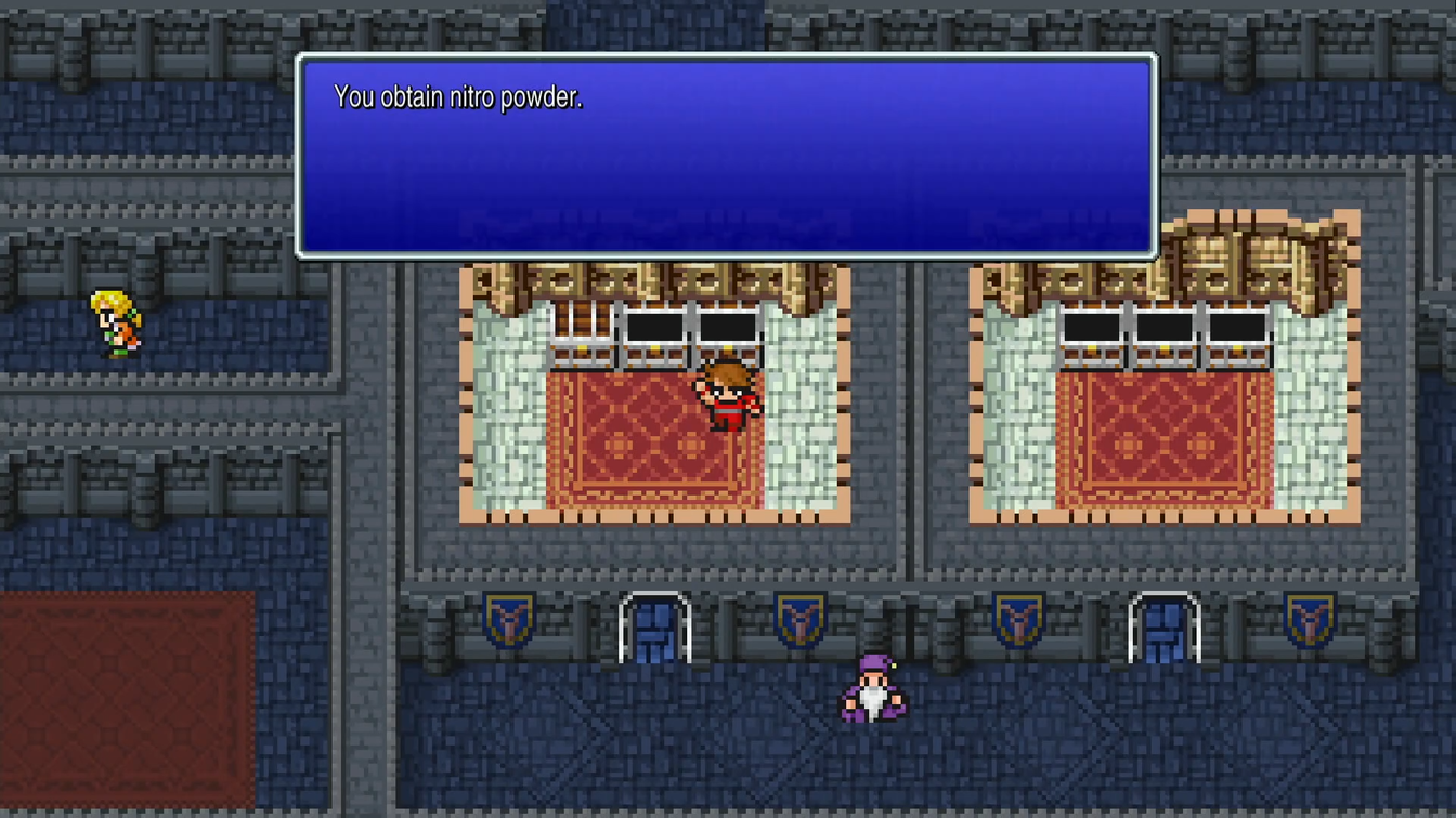 Nitro Powder key item from Final Fantasy 1