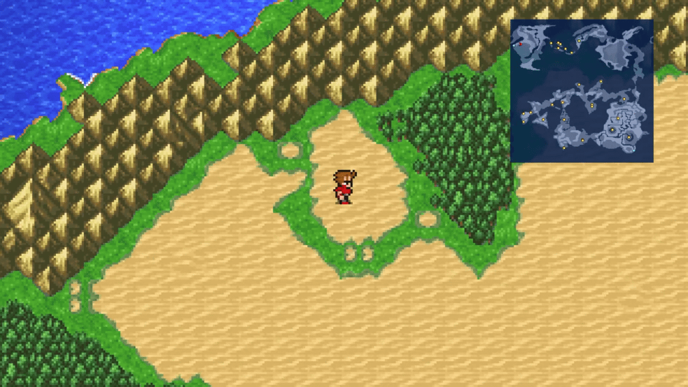 The Desert Caravan in the small desert patch