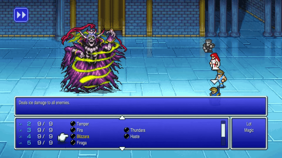 Facing the reborn Fiends in the past