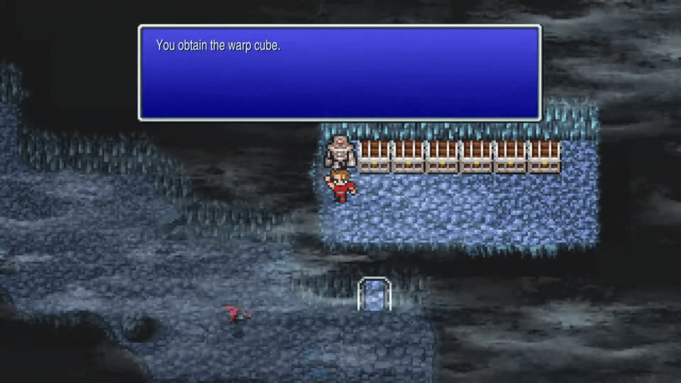 Receiving the Warp Cube from the Robot