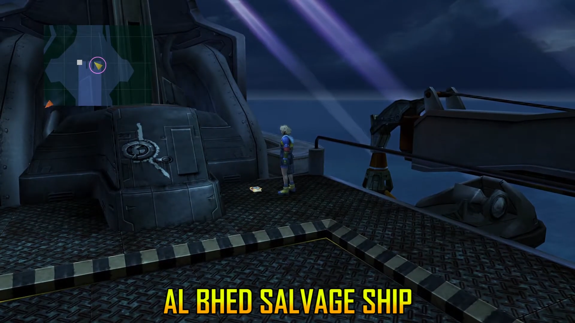 Al Bhed Primer Vol. I on Salvage Ship deck