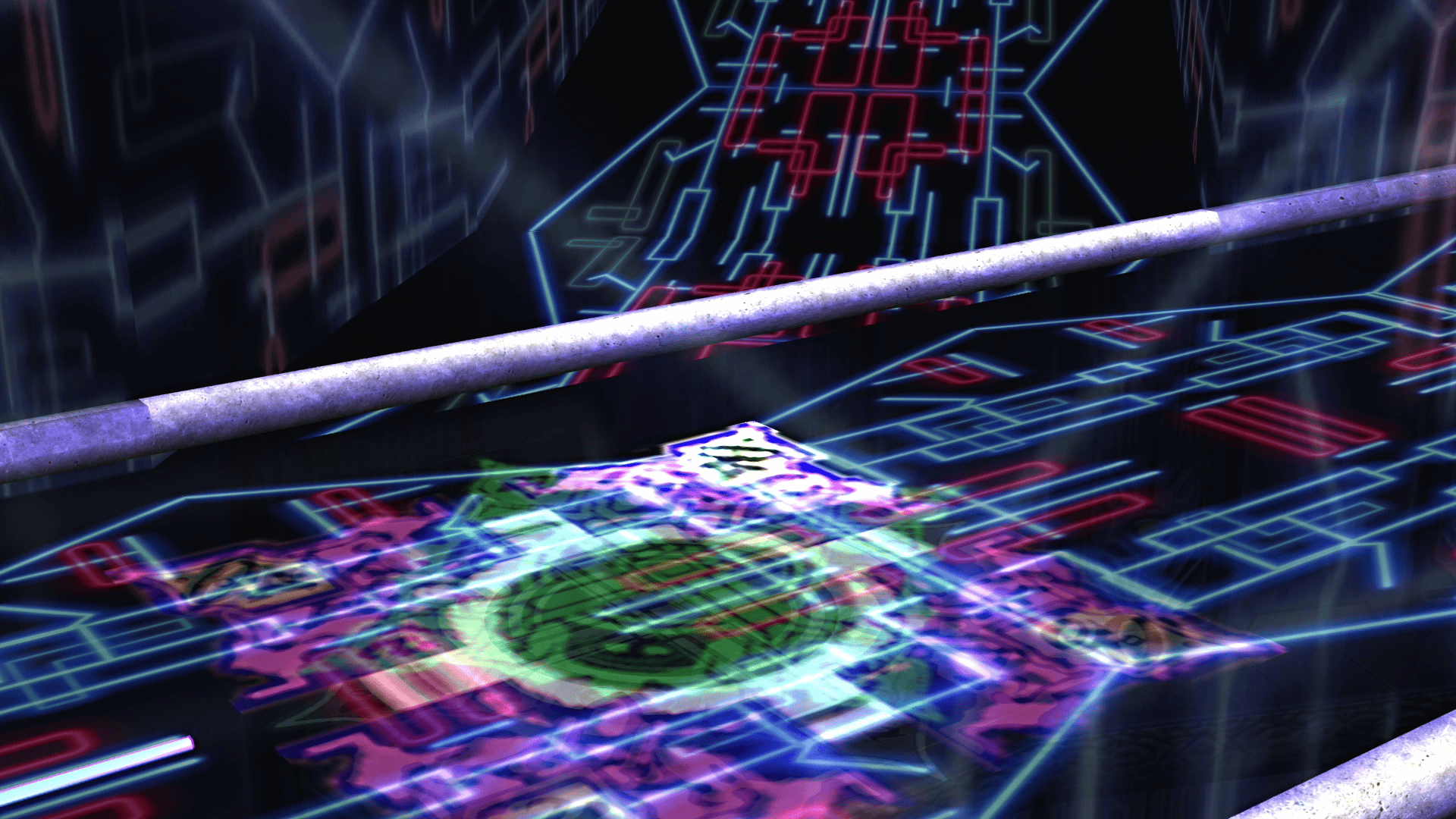 Inserting the Destruction Sphere to light up the final area