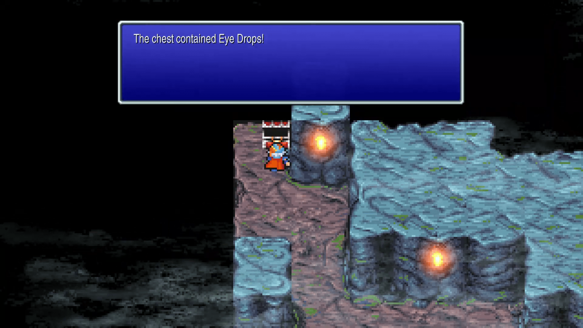 Location of Eyedrops