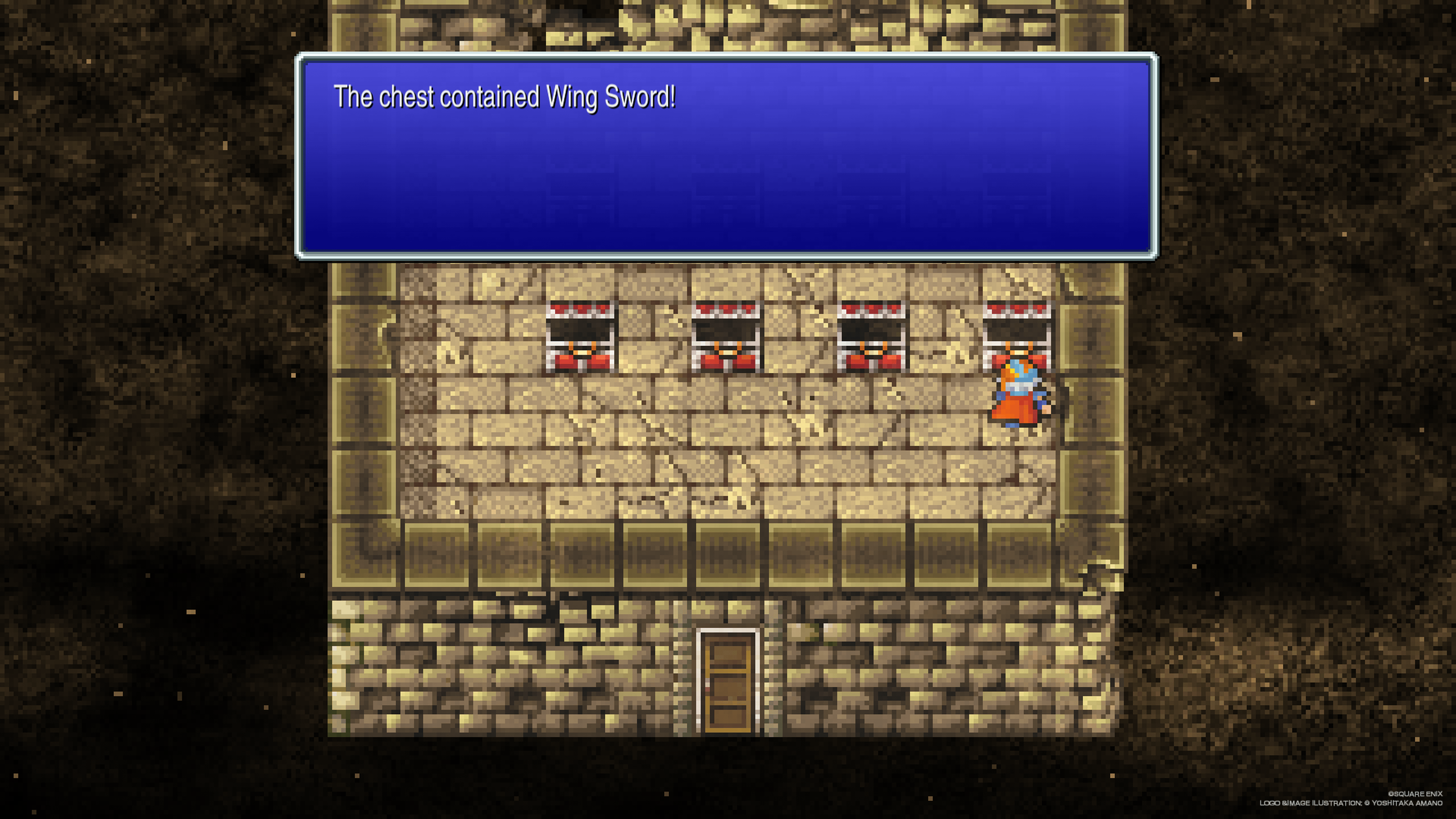 Location of Wing Sword