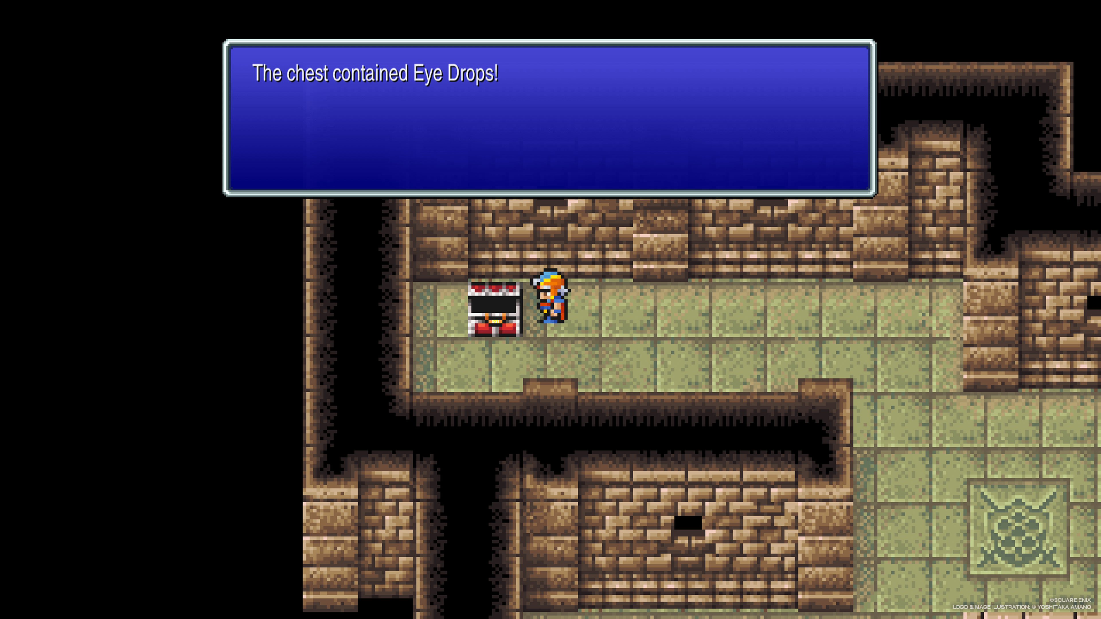 Location of Eye Drops