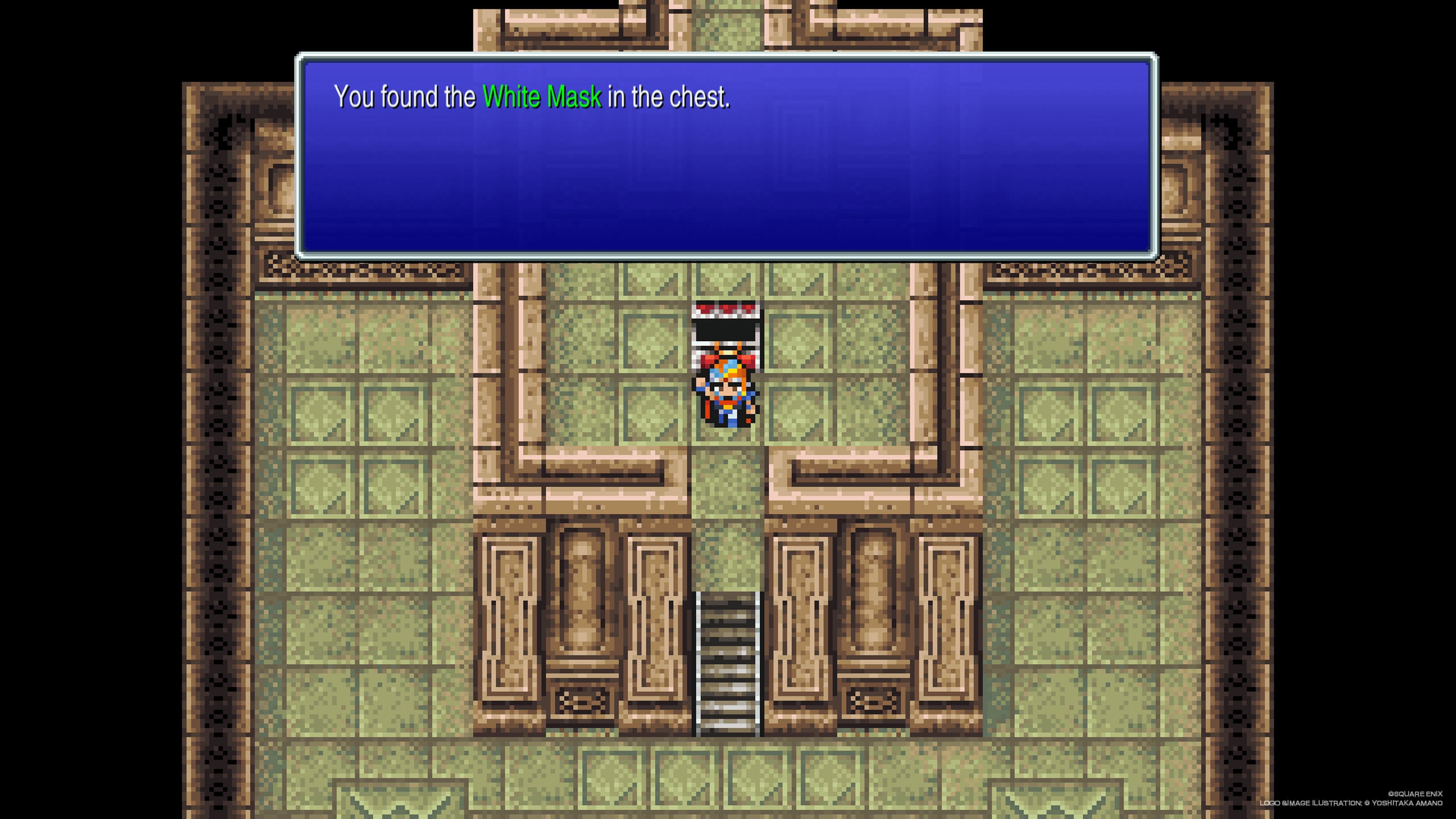 Location of White Mask