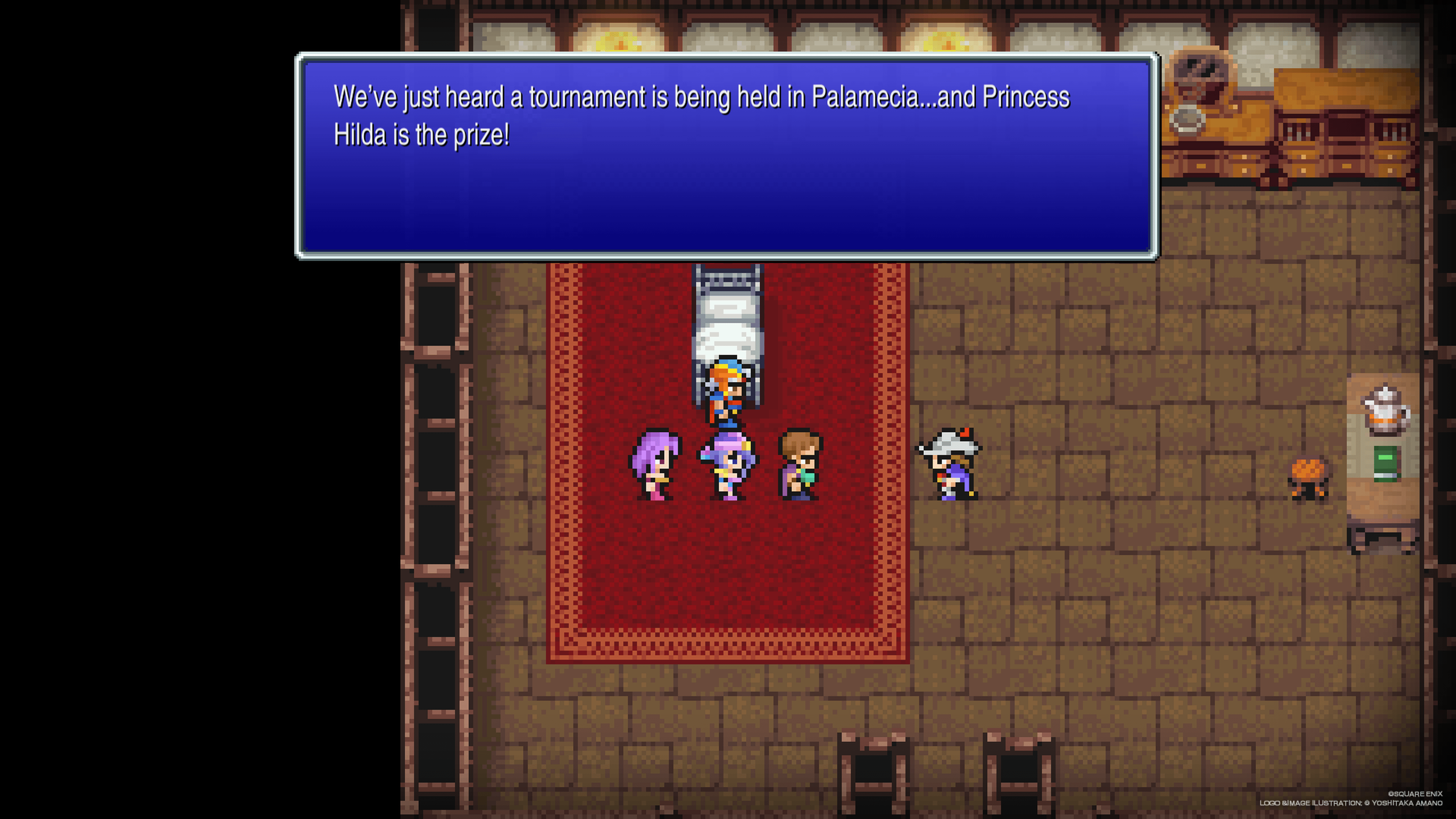 Hilda sends you to rescue rebels at the Coliseum