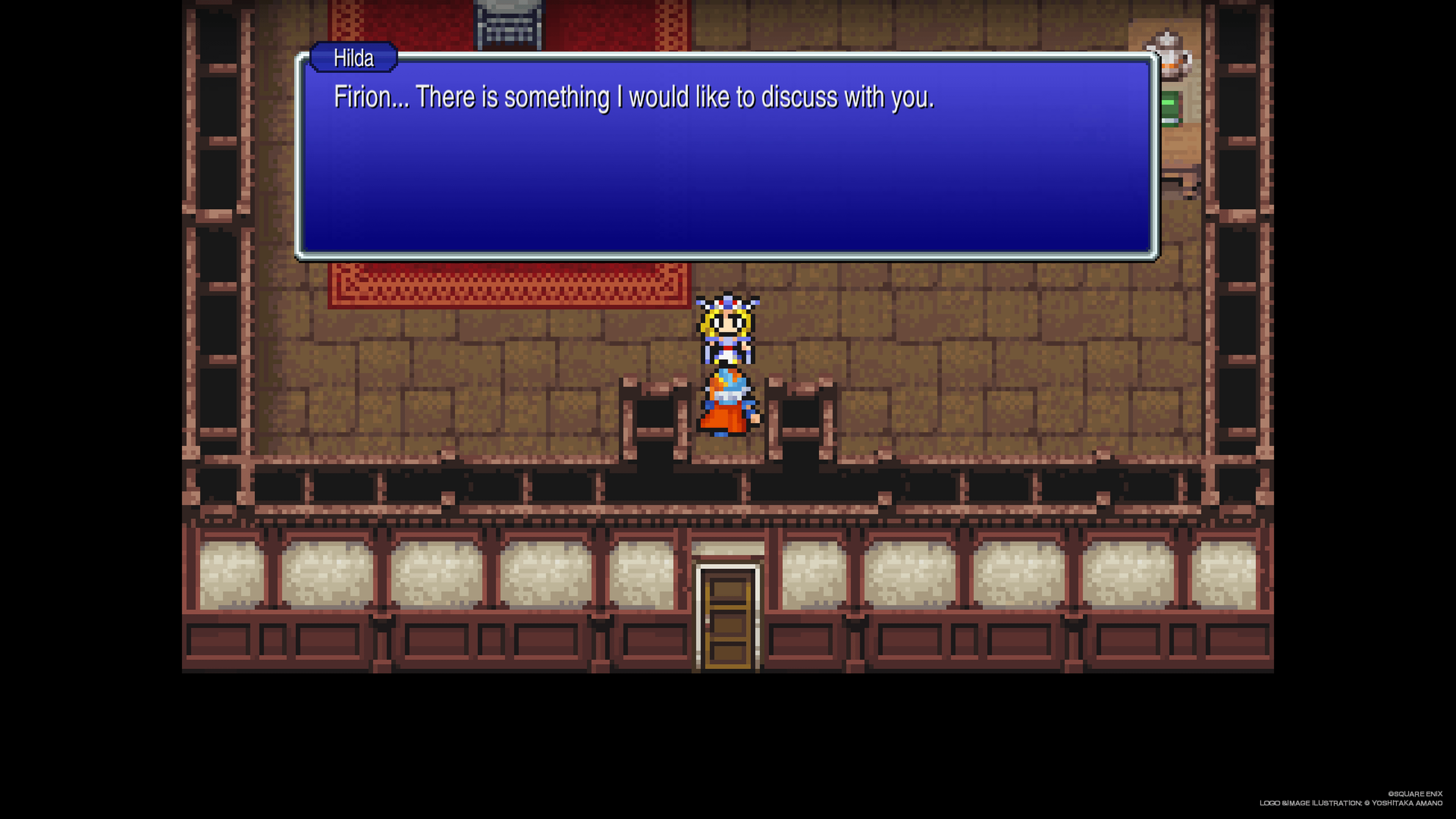 The fake Hilda revealing herself as the Lamia Queen