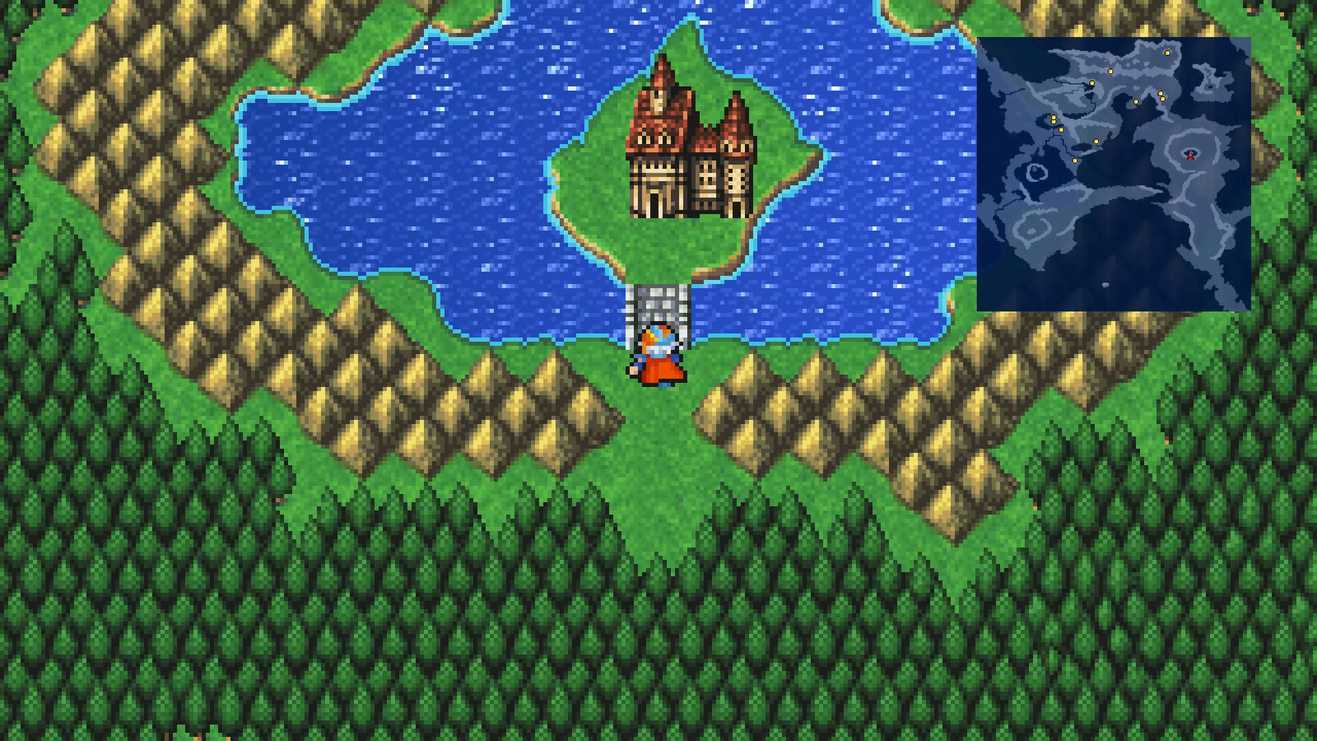 Kashuan Keep entrance on world map