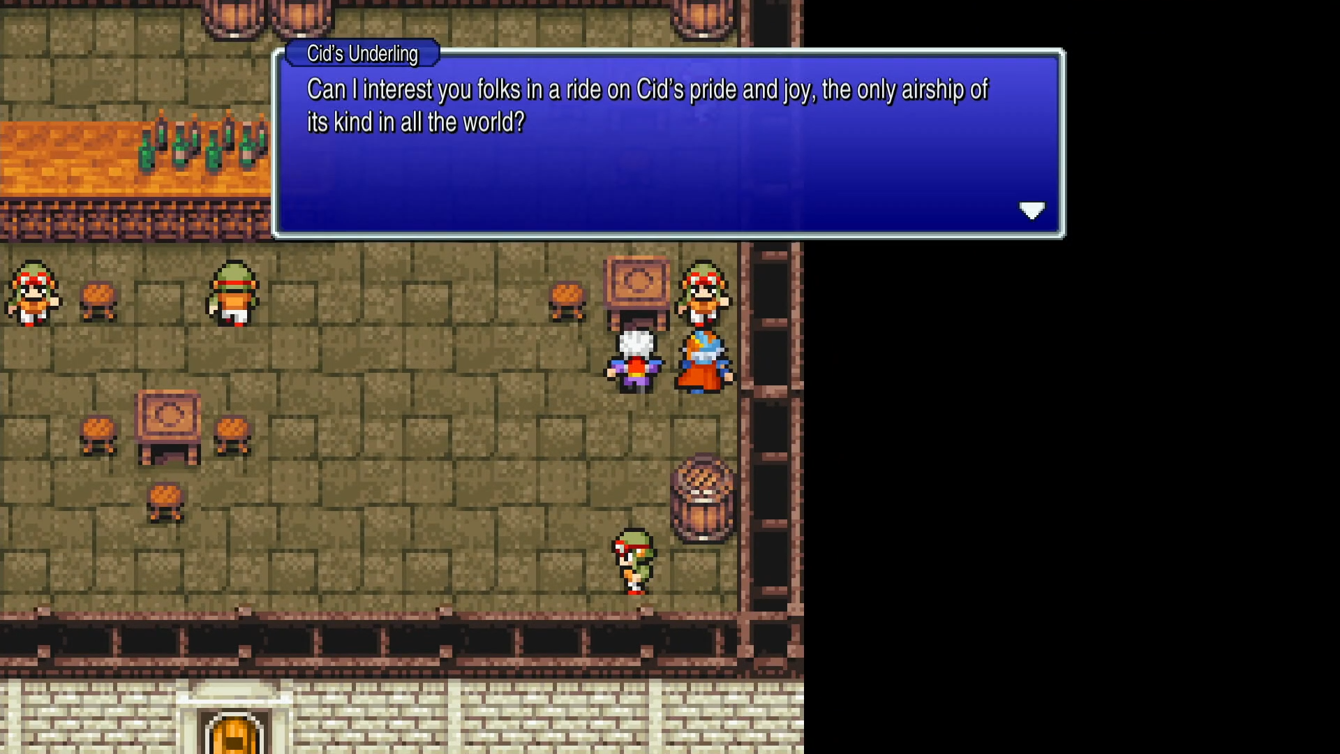 Airship from Poft to Altair